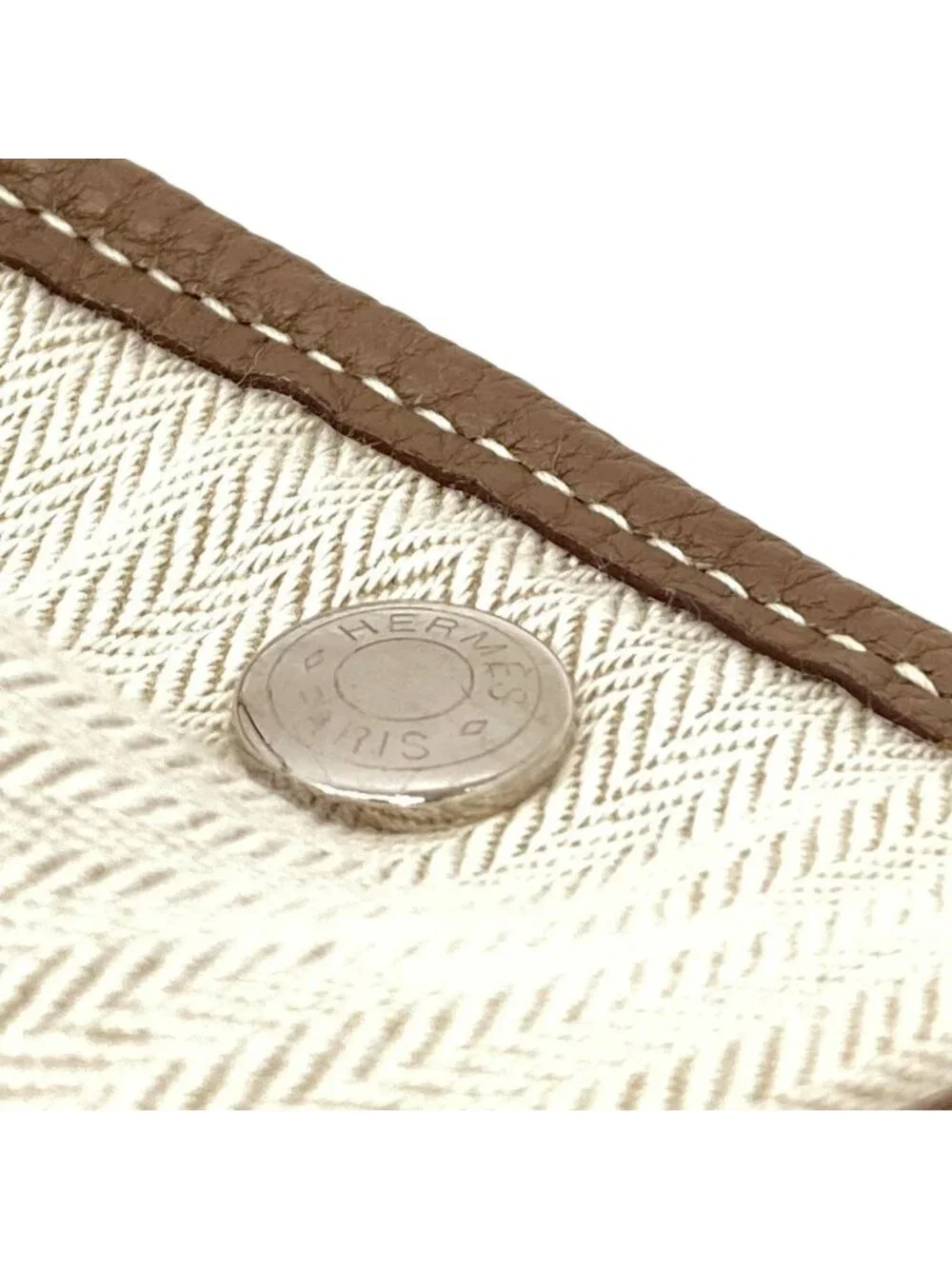 Hermes Garden Party PM Etop Silver Tote Negotiating